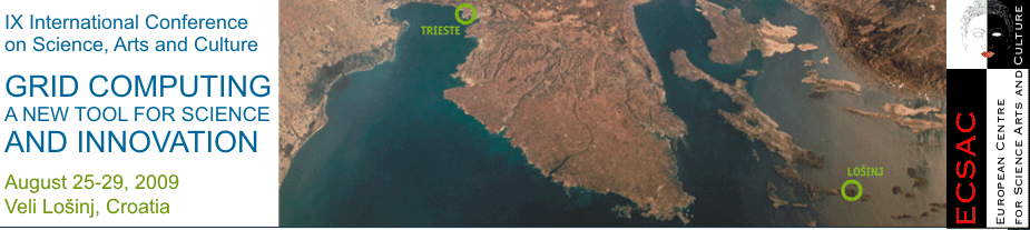 Science for Cultural Heritage - International Conference on Science, Arts and Culture - Losinj Croatia 2009